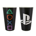Playstation Shapes Large Black Glass