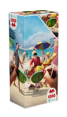 Puzzle Under the Boardwalk 1000 Pieces - Jeff Lee Johnson