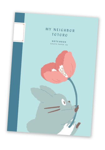 Totoro with Flower Notebook B6 - My Neighbor Totoro
