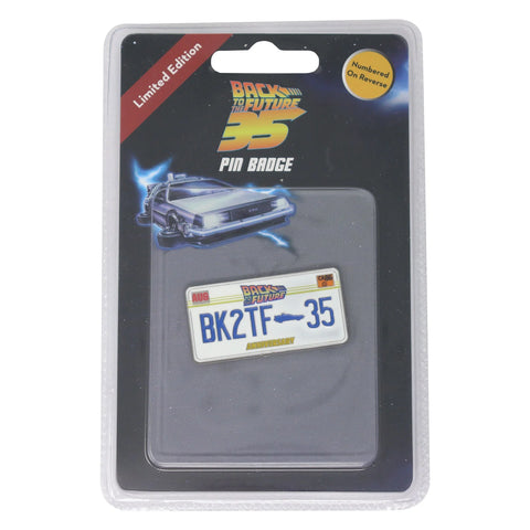 Back to the Future Pin Badge