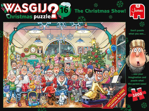 Mystery Puzzle 16 Christmas Show! 1000 pieces - Wasgij