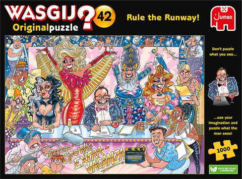 Original Puzzle 42 Rule the Runway! 1000 pieces - Wasgij