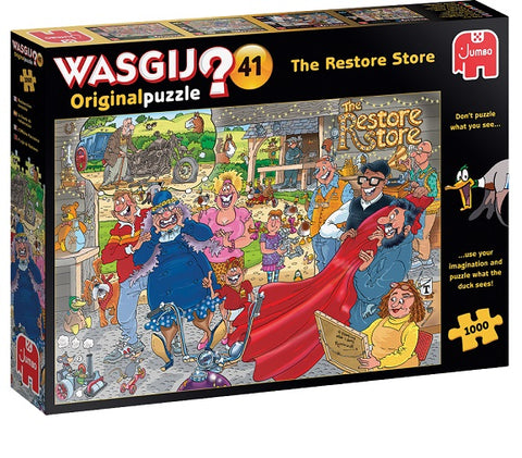 Original Puzzle 41 The Restore Store 1000 pieces - Wasgij
