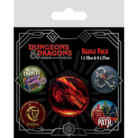 Dungeons & Dragons Badge Pack