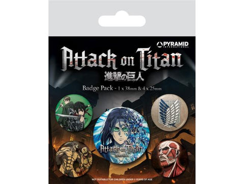 Attack on Titan Badge Pack Season 4 - Pyramid