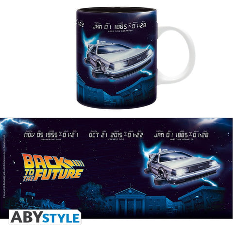Back to the Future Mug Delorean