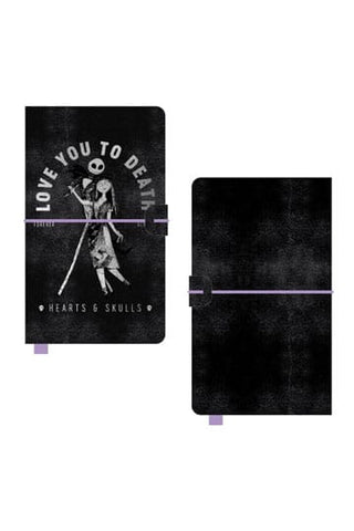 Nightmare before Christmas Premium Notebook A5 Sally & Jack