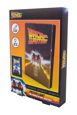 BACK TO THE FUTURE poster light