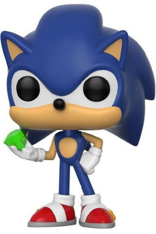 Sonic The Hedgehog POP! Games Vinyl Figure Sonic N. 284 (Emerald)
