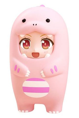 Nendoroid More Face Parts Case for Nendoroid Figures Pink Dinosaur