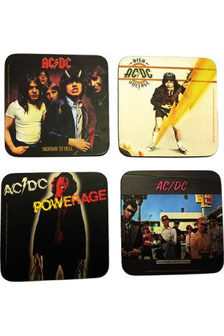 AC/DC Set of 4 Coasters