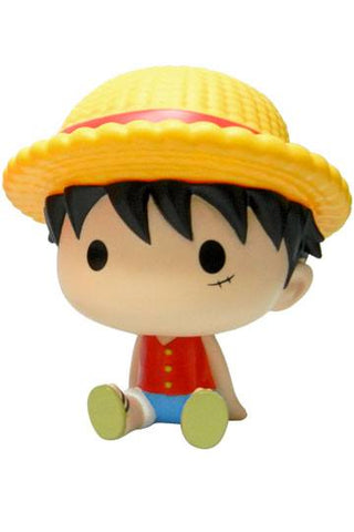 One Piece Chibi Bust Bank Luffy
