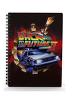 Back to the Future Notebook with 3D-Effect