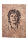 The Hobbit Art  Portrait of Bilbo Baggins