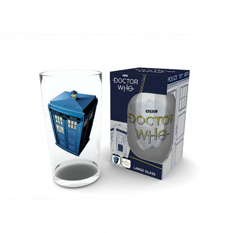 Doctor Who glass
