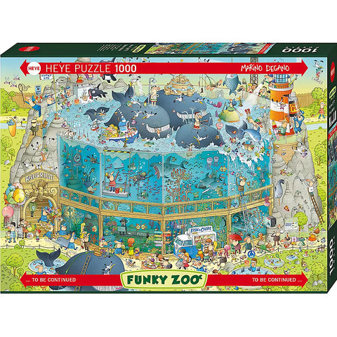 Funky Zoo Ocean Habitat 1000 pieces - Heye
