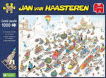 Comic Puzzle It's All Going Downhill 1000 pieces - Jan van Haasteren