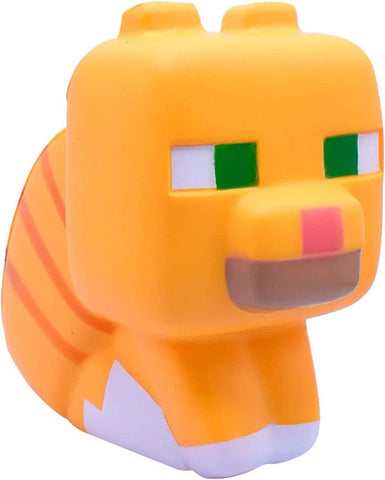 Mega SquishMe Minecraft Ginger Cat