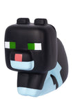 Mega SquishMe Minecraft Black and White Cat