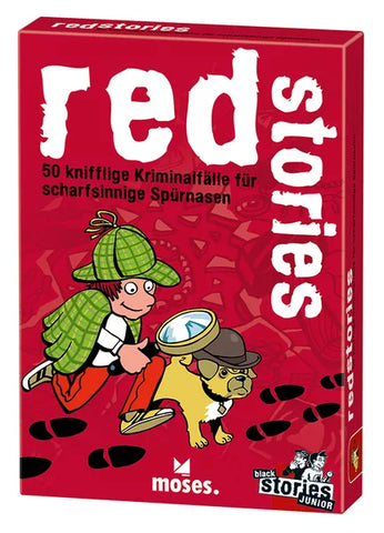 Black Stories Junior: Red Stories (Svenska)