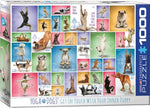 Puzzle Yoga Dogs Get in Touch With Your Inner Puppy 1000 pieces - Eurographics