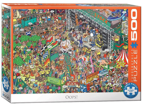 Puzzle Oops! 500 pieces - Eurographics Puzzle