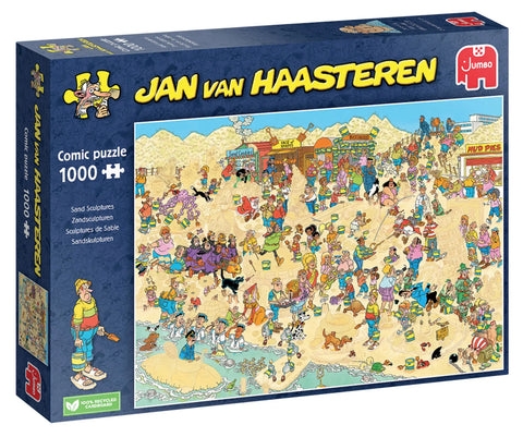 Comic Puzzle Sand Sculptures 1000 pieces - Jan van Haasteren
