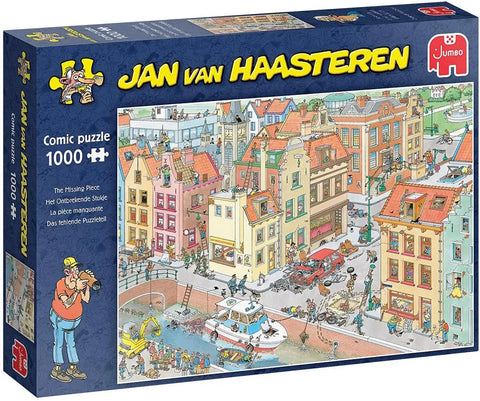 Comic Puzzle The Missing Piece 1000 pieces - Jan van Haasteren