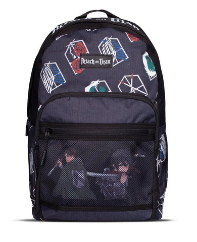 Backpack Iconic Crests All-Over - Attack on Titan