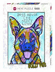 Puzzle Jolly Pets Dogs Never Lie About Love 1000 pieces - Heye