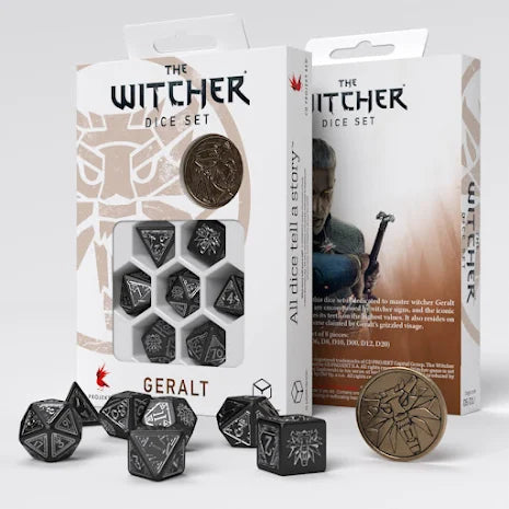 Geralt of Rivia Dice Set - The Witcher 3 Wild Hunt
