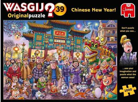 Original Puzzle 39 Chinese New York! 1000 pieces - Wasgij