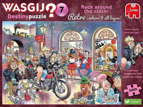 Destiny Puzzle 7 Rock around the Clock! 1000 pieces - Wasgij