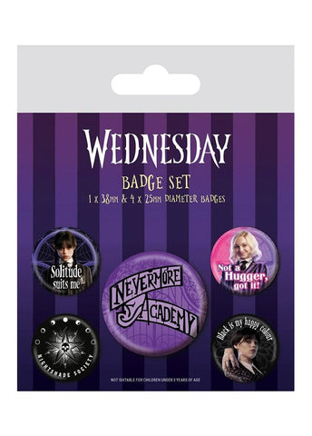 Wednesday - Badge Set