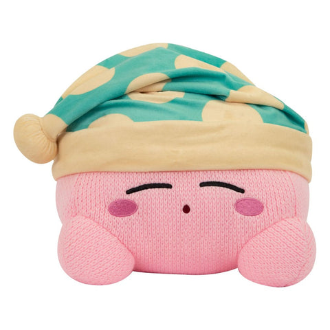 Kirby Nuiguru-Knit Plush Figure Kirby Sleeping Mega 15 cm