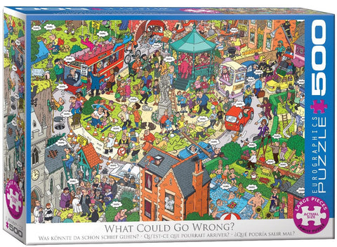 Puzzle What Could Go Wrong? 500 pieces - Eurographics Puzzle