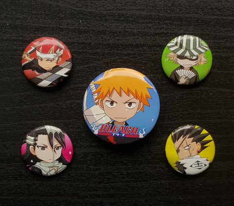 Bleach Badge Set