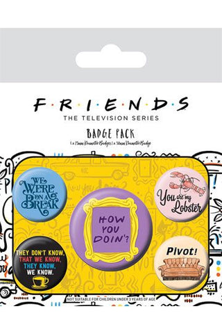 Friends Pin-Back Buttons
