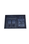 Doctor Who Doormat Tardis