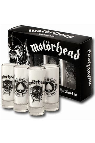Motörhead Shotglass 4-Pack
