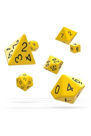 Dice  Set Yellow