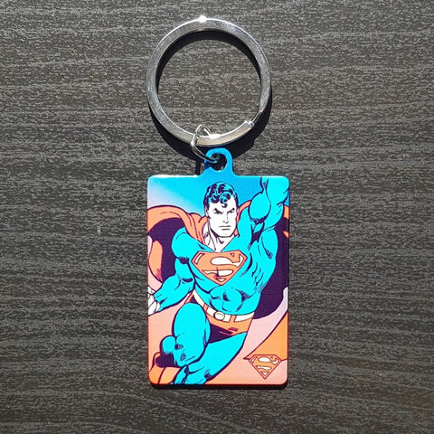 DC Comics Superman Metal Keychain