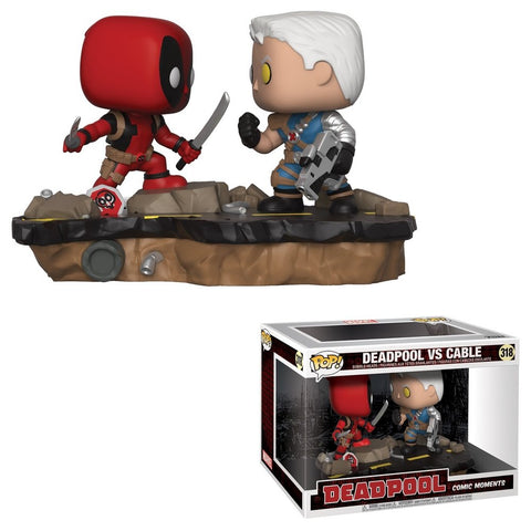 Funko POP: Deadpool Vs Cable No.318 (Comic Moments)