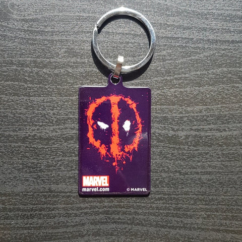 Marvel Deadpool Metal Keychain