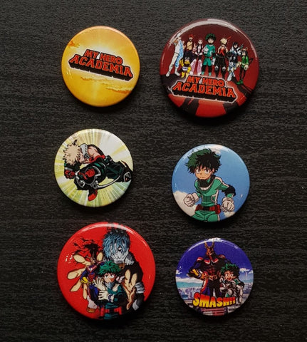 My Hero Academia Badge Set