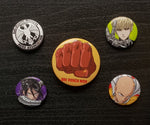One Punch Man Badge Set