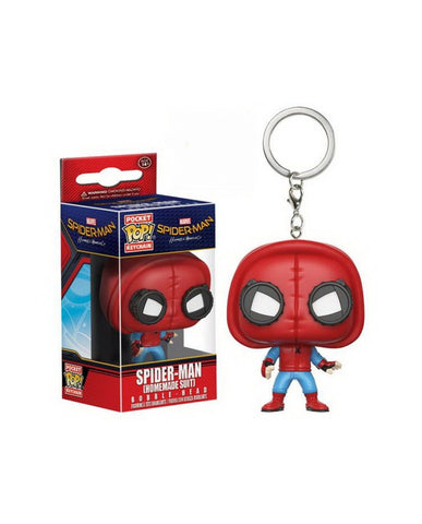 Marvel Pocket POP Bobble Head Keychain: Spiderman, Spiderman Homecoming