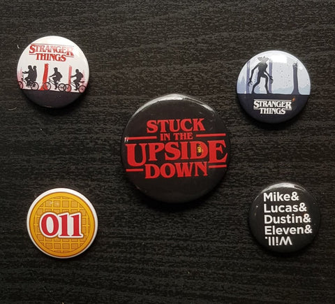 Stranger Things Badge Set