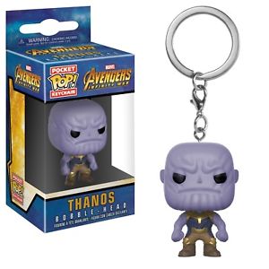 Marvel Pocket POP Bobble Head Keychain: Thanos Avengers Infinity War