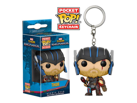 Marvel Pocket POP Bobble Head Keychain: Thor, Thor Ragnarock